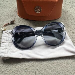Tory Burch Blue Sunglasses